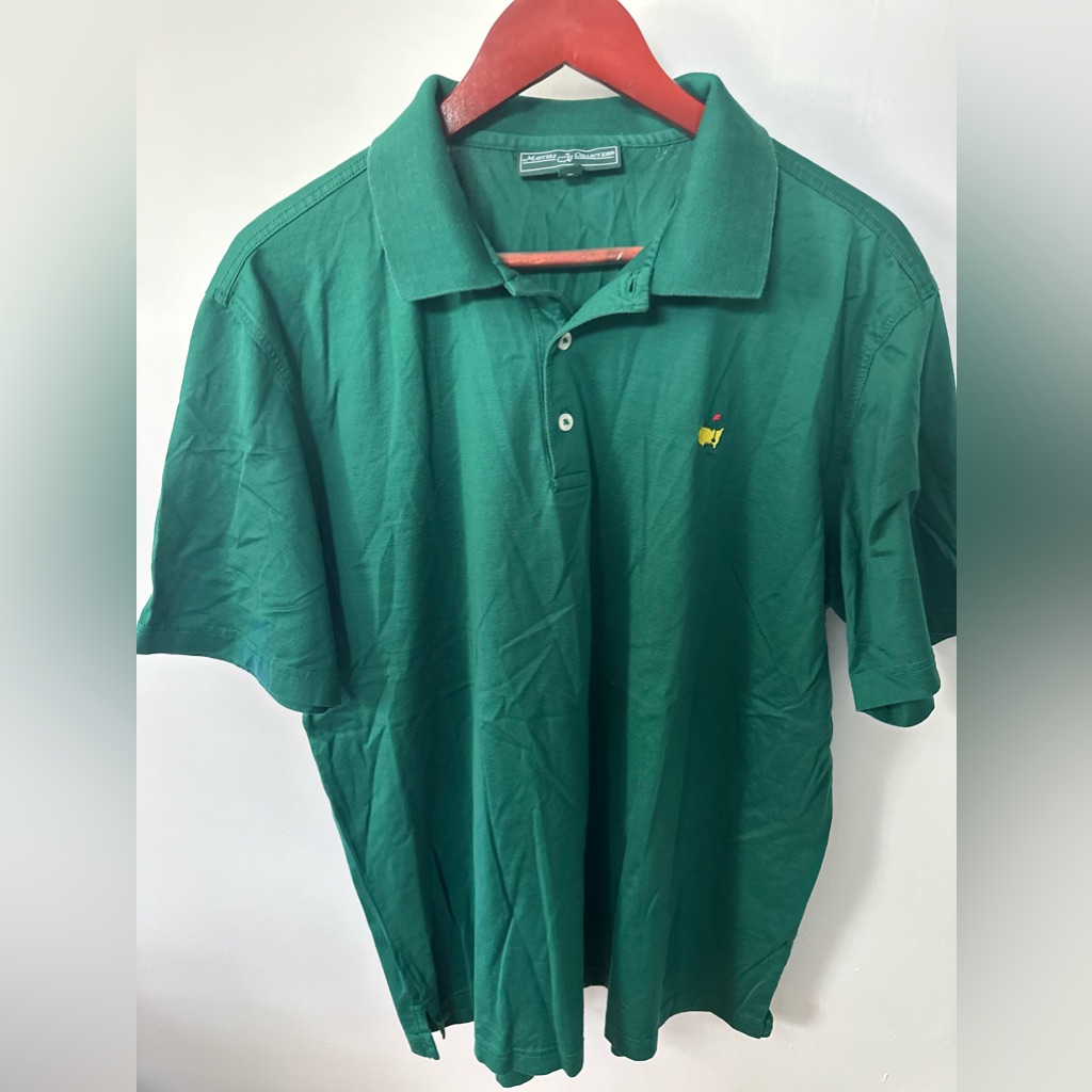 Masters Tournament Augusta National Green Polo Shirt Xl Golf Logo